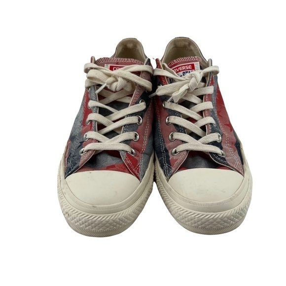 Converse All Star Chuck Taylor Stripes Stars Casino Navy Size 8.5 Women's - Picture 1 of 8